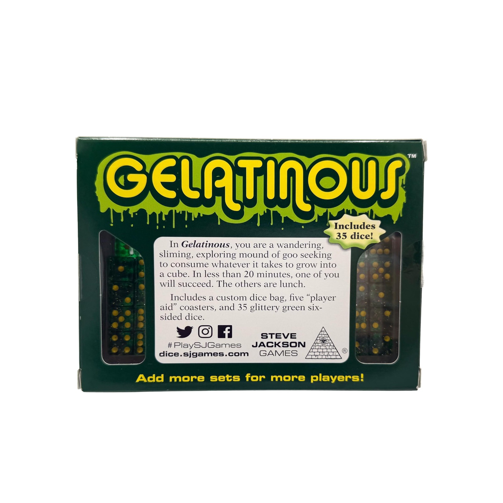 Steve Jackson Games Gelatinous Green