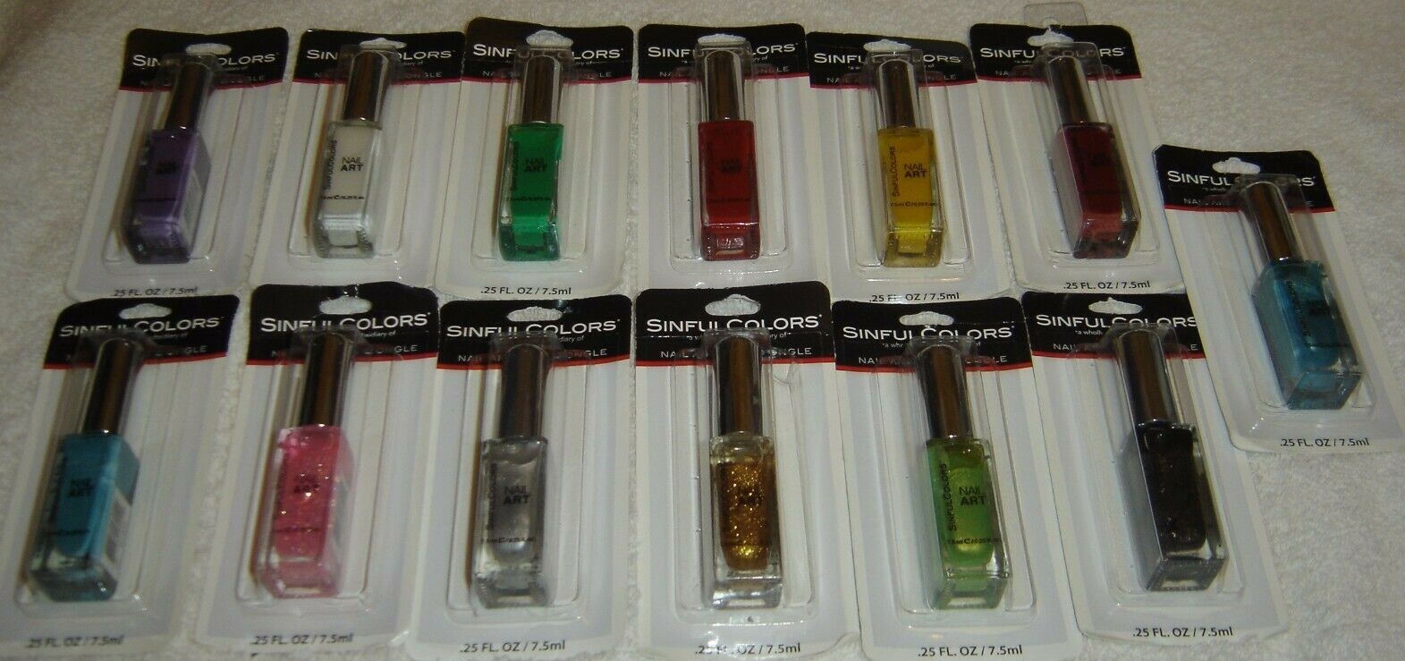 SINFUL Colors***NAIL ART*** pIck yOUr cOLOr ~~0.25 fl oz/7.5 ml~~NEW~~SEALED