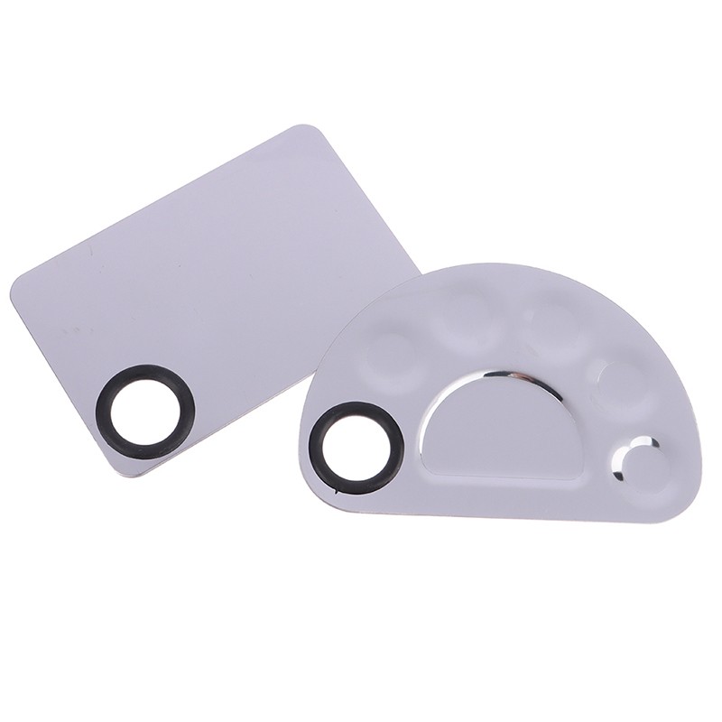 Makeup Mixer Nail Art Polish Mixing Plate Foundation Eyeshadow Mixer Palette
