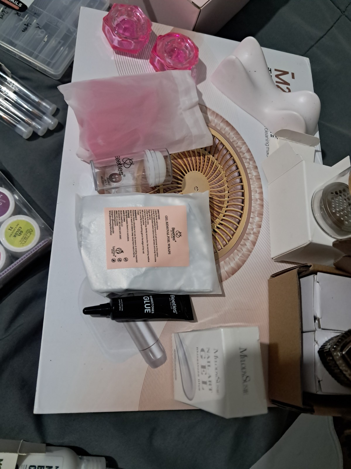 Nail lot!! HUGE!! Mixed Lot for nails/nail art(Gel & Acrylic)