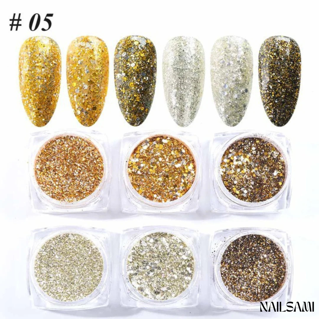 Glitter Dip Powder Nail