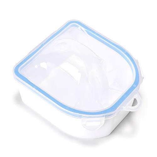 2 Pack Nail Soaking Bowl Polish Remover Tray Manicure Spa Tool