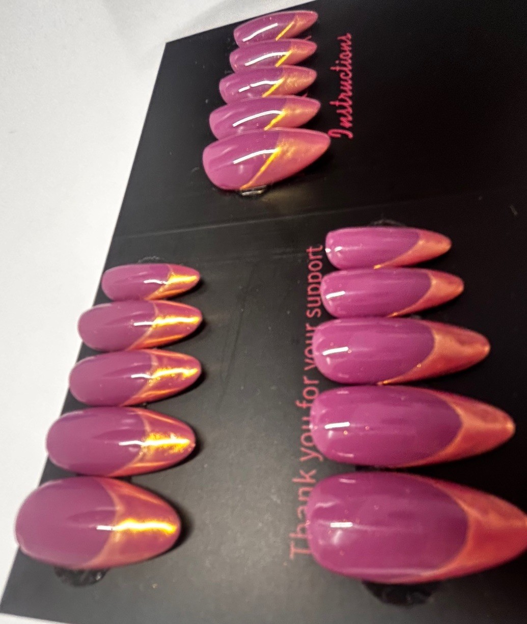 press on nails handmade I Customize Too Check out My Cart