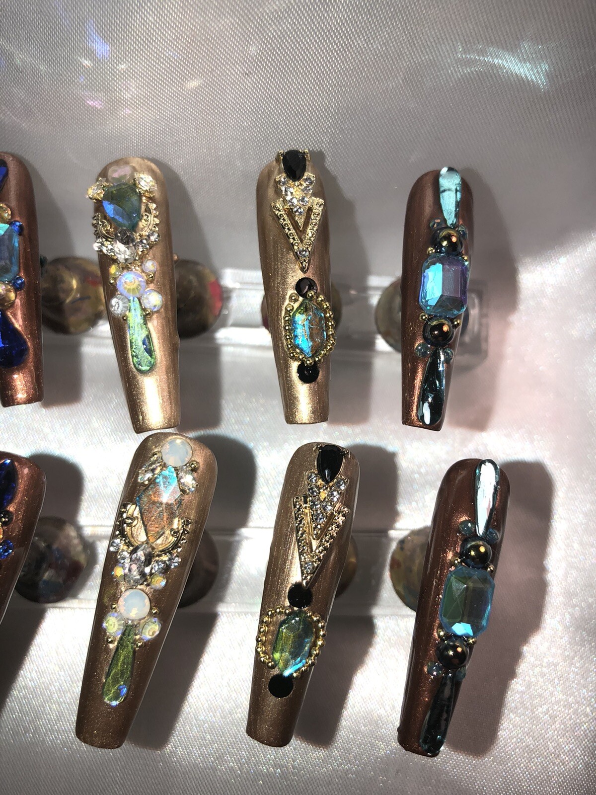 Z NAILZ! Gorgeous Set Of Handmade Press On Nails