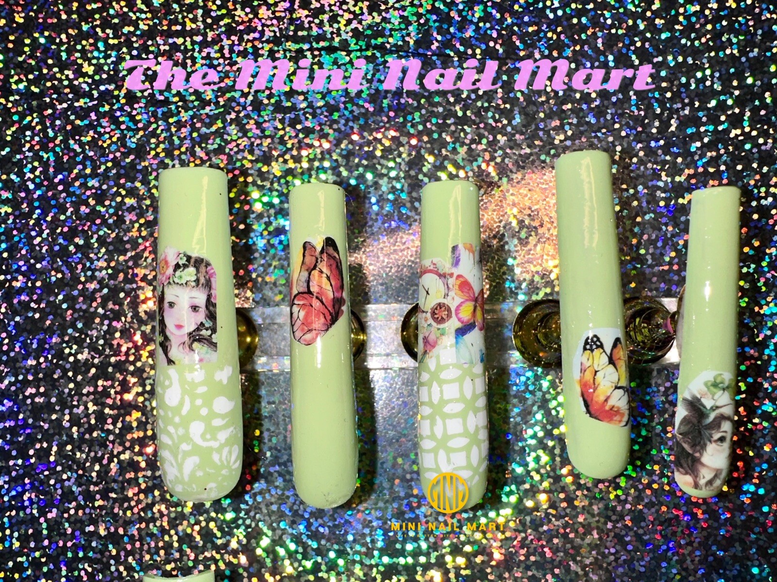 Handmade Custom Press on Nails 3XL Squared