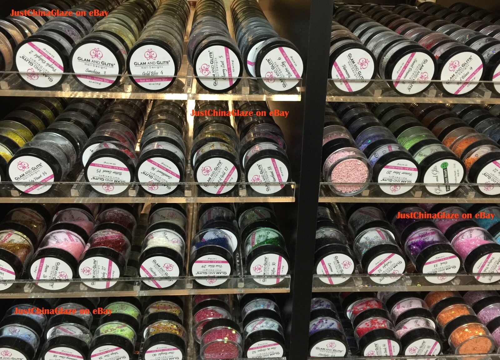 Glam and Glits Nail Art Design You Choose Any