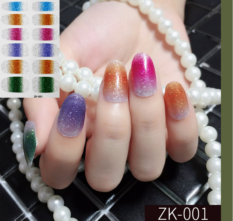Nail Art Stickers Self Adhesive Polish Wraps Full Cover Beauty Nail Sticker NS29