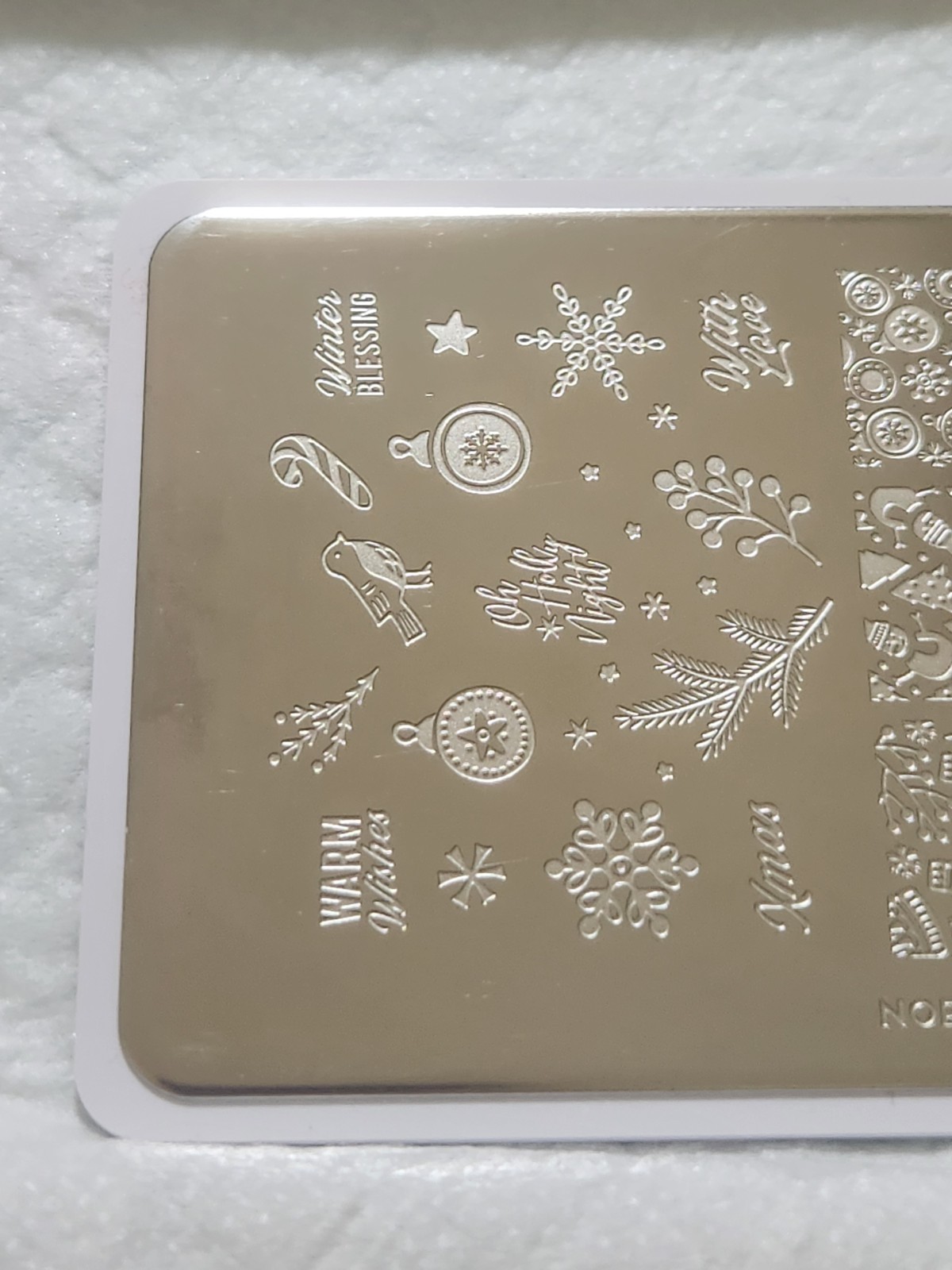 MoYou London Nail Stamping Plate – Noel 04