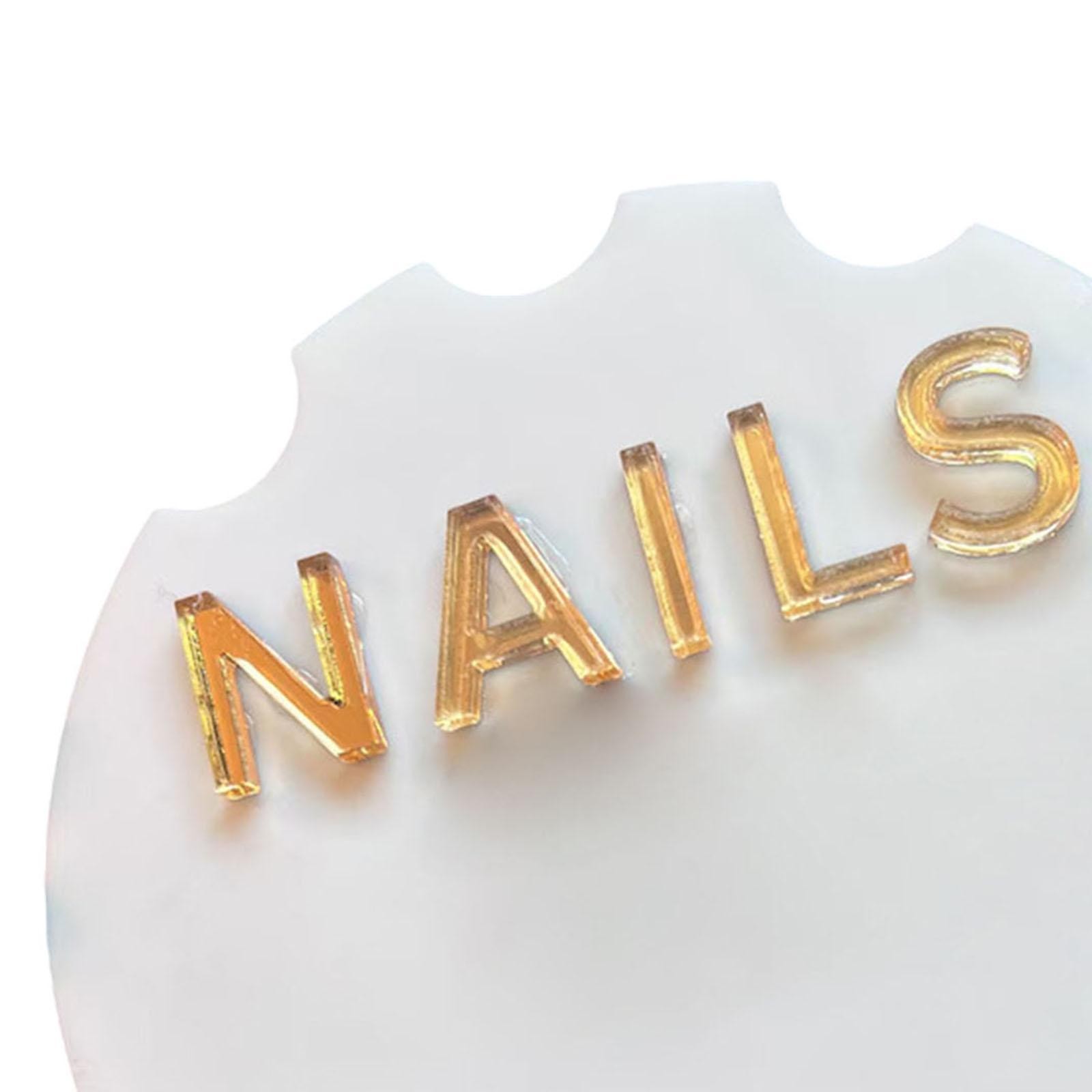 Manicure Photo Prop Simple Multifunctional Pocket Smooth Surface Tech Props