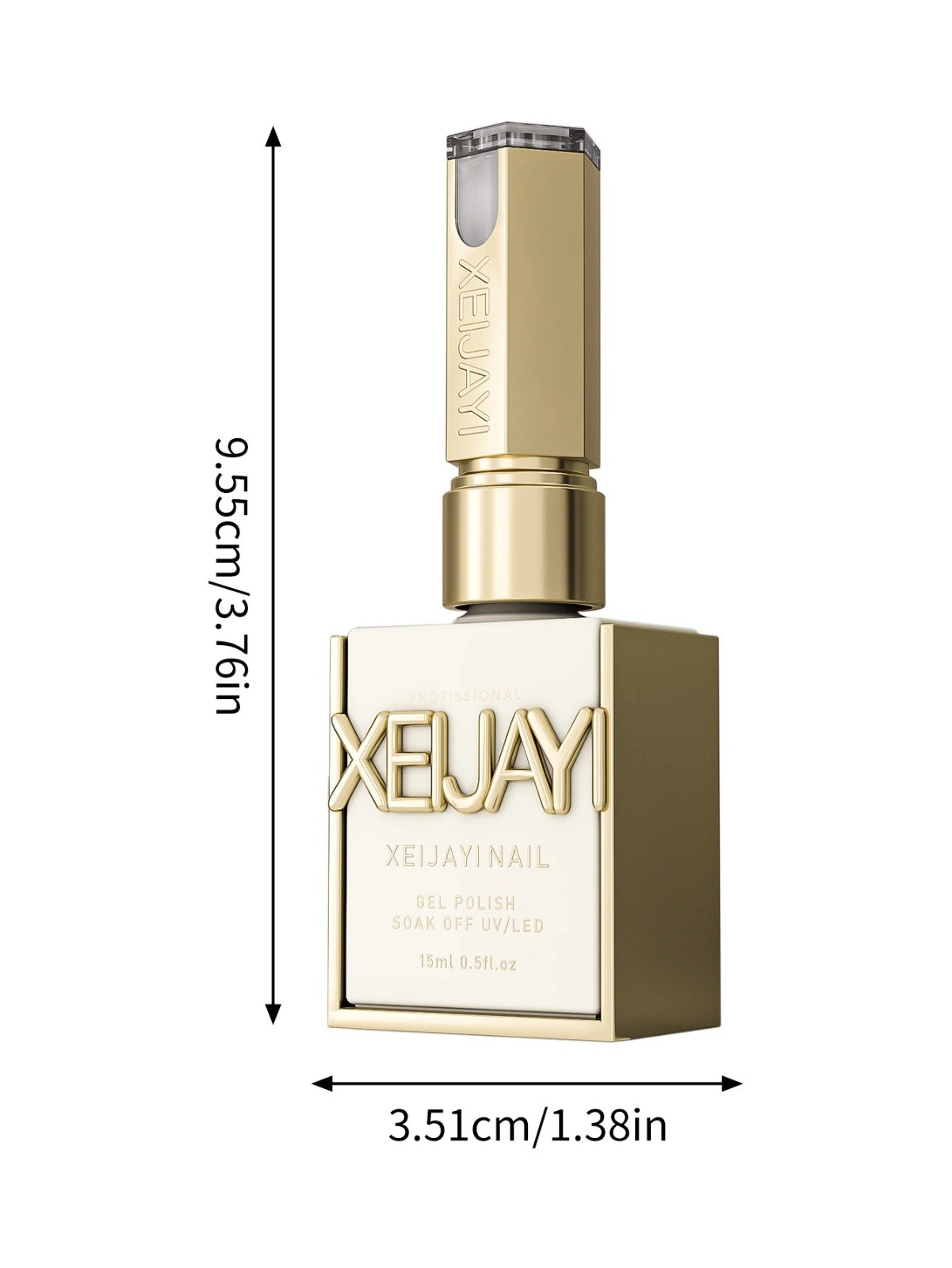 15ml Jelly Ice Nude Peelable Polish UV/LED Set Formaldehyde Free Oval Glossy