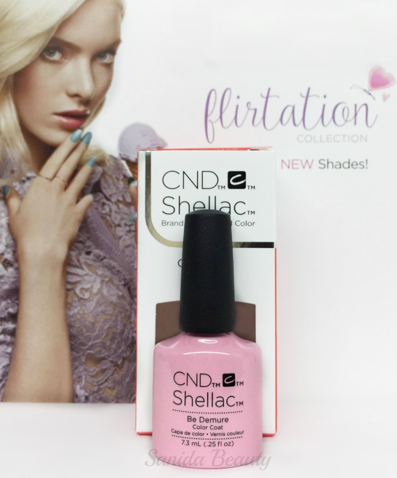 CND Gel Polish .25oz- Pick any Color From FLIRTATION Collection- Shellac