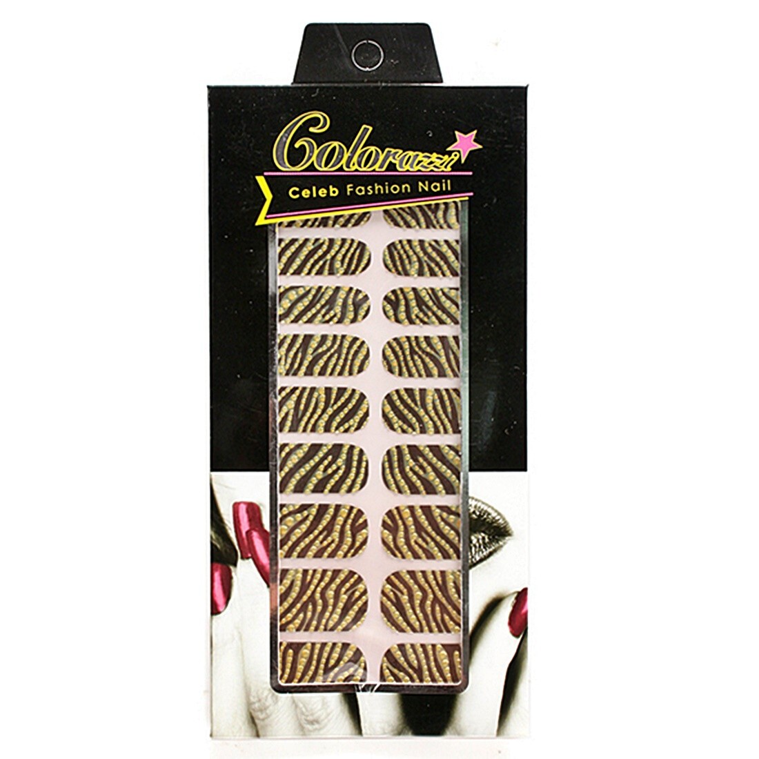 Various Patterns of Korea Style Nail Art Stickers for Self-Tool Gifts 6pcs