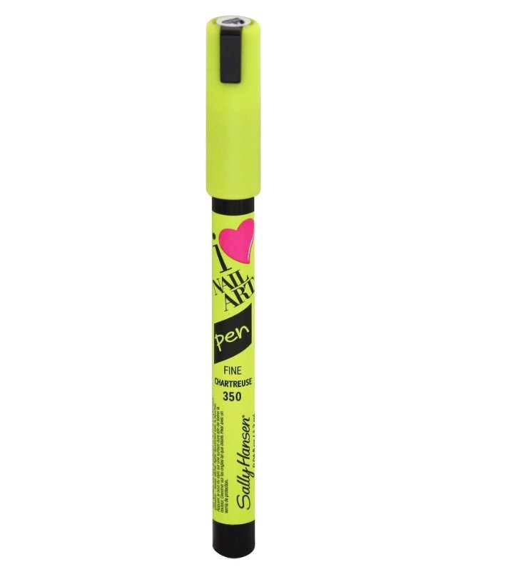 Sally Hansen I Love Nail Art Pen #350 Fine Chartreuse 0.04 Fl Oz