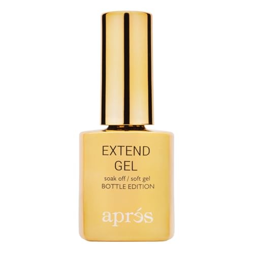 Apres Extend Gel Gold Bottle Edition 15ml – Gel-X Nail Tip Adhesive