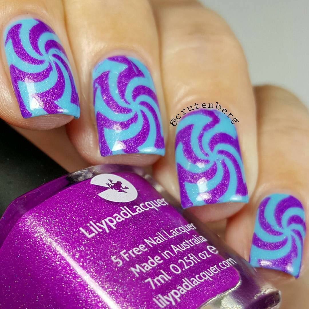 Hypnose Stencils for Nails, Swirl Nail Stickers, Nail Art, Nail Vinyls