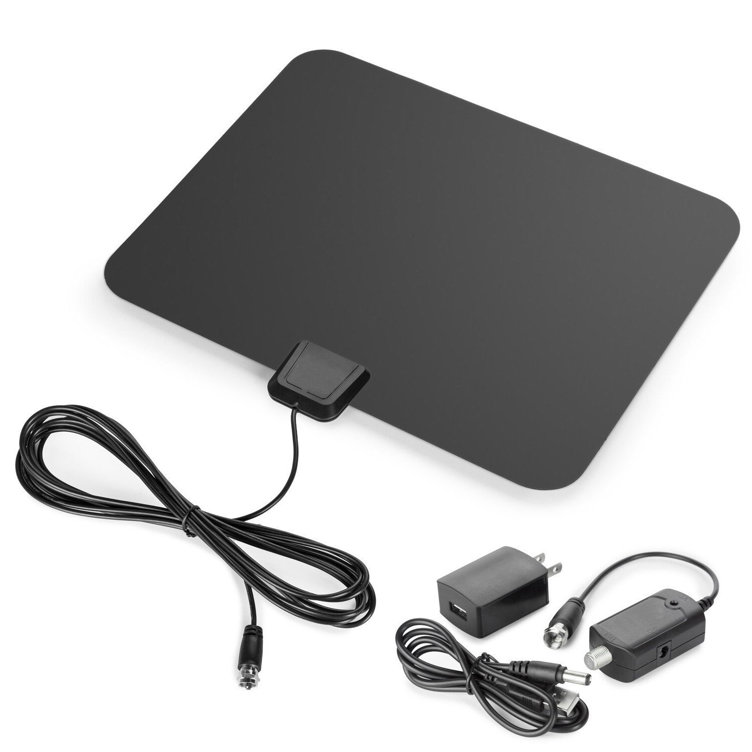 Upgraded Indoor TV Antenna with Amplifier Free Digital 1080P HDTV 4K Amplified