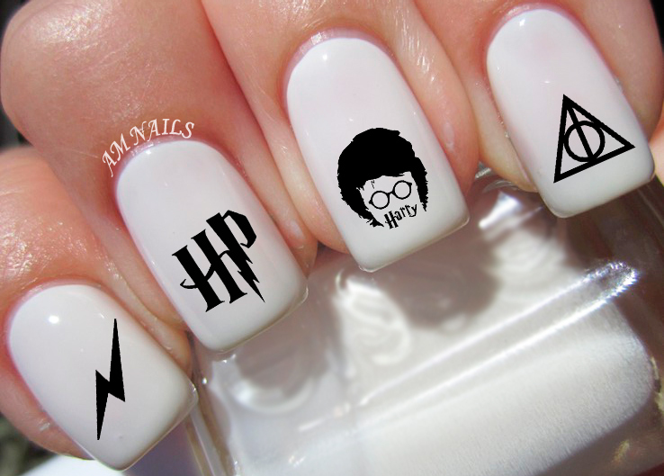 Harry Potter Nail Art Stickers Transfers Decals Set of 42 – A1207