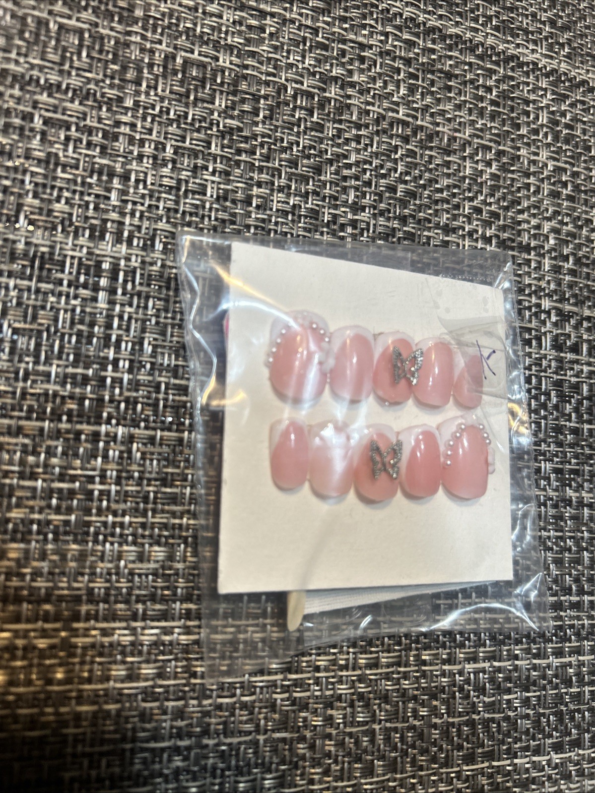 Kids Size Custom press On Nails . Handmade