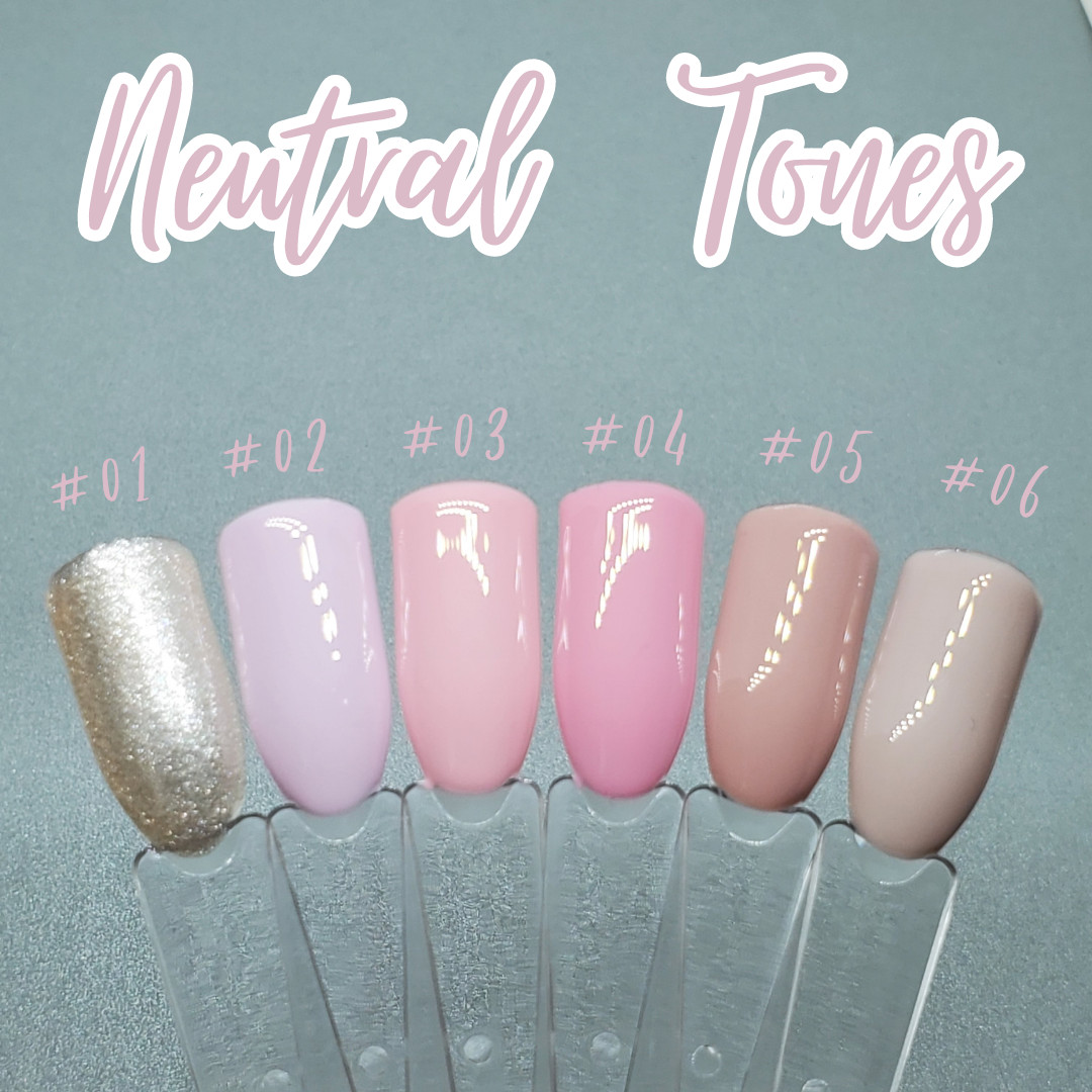 #03 Light Pink Press On Nails | Handmade | Hard Gel Glue On Nails