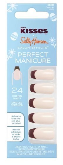 Sally Hansen x Hershey’s Kisses Salon Effects Perfect Manicure Sweet Like Kisses