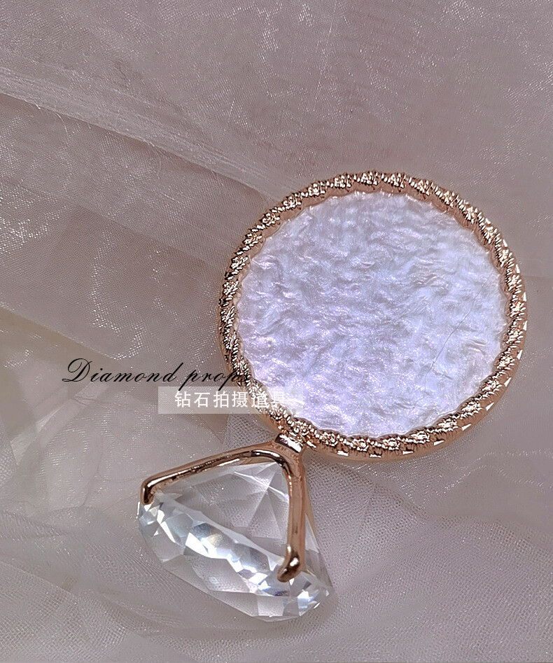 1 Pcs Nail Art Palette with Diamond Base for Tips Display Stand Cosmetic Tools