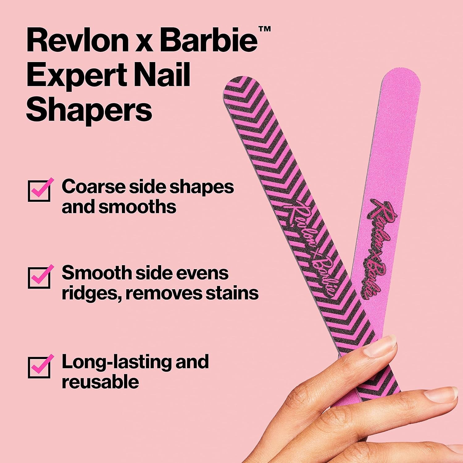 x Expert Nail Shapers, Quily Shape and Smooth Normal to