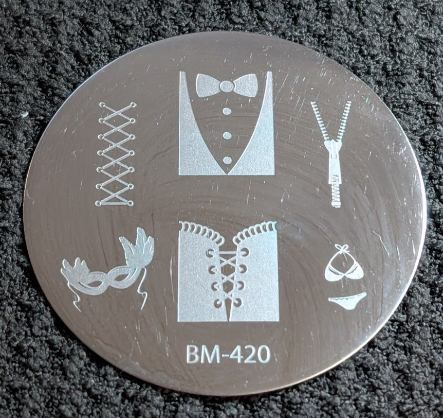 Nail Stamping Plate Bundle Monster 9pc BM-402 403 404 406 408 416 418 420 422