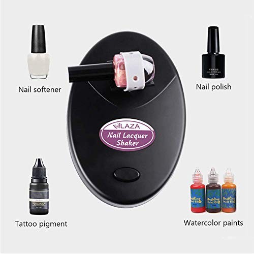 Nail Lacquer Shaker Machine – Adjustable Gel Polish Varnish Mixer Tool for Nail