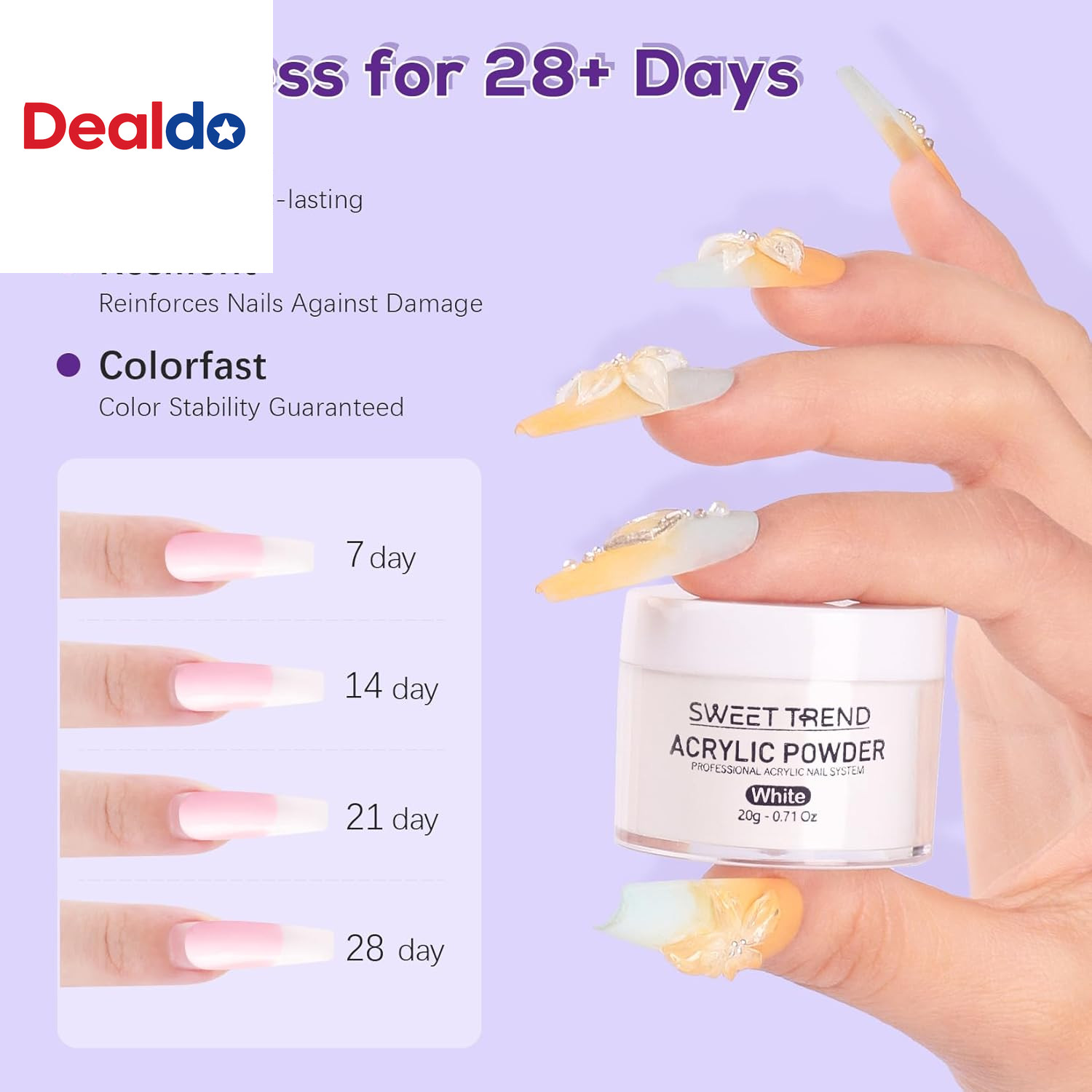 Beginners Nail Kit Acrylic Set: Professional Ultra-Fine Acrylic Powder Kit with
