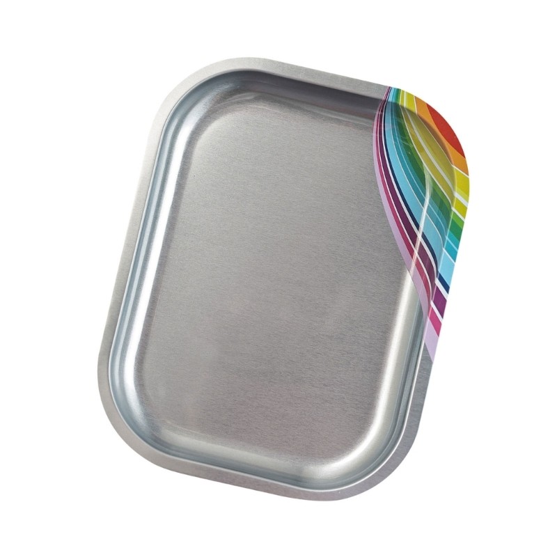 Stylish Rectangle Shaped Nail Art Tray for Professional and Personal Use