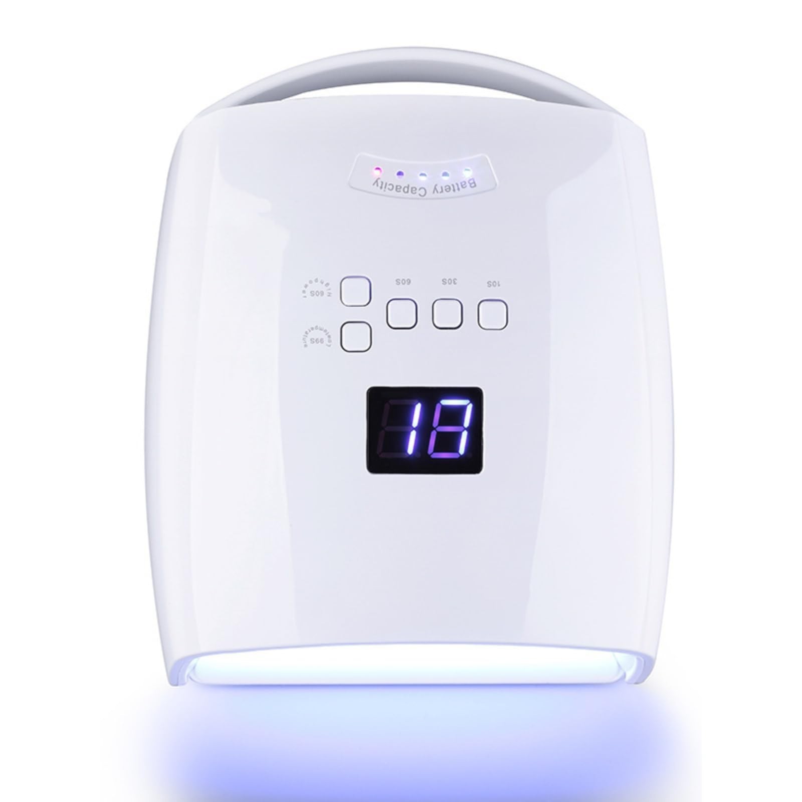 48W Rechargeable UV LED Nail Lamp Faster Wireless Nail Dryer Gel Po… Fast Ship
