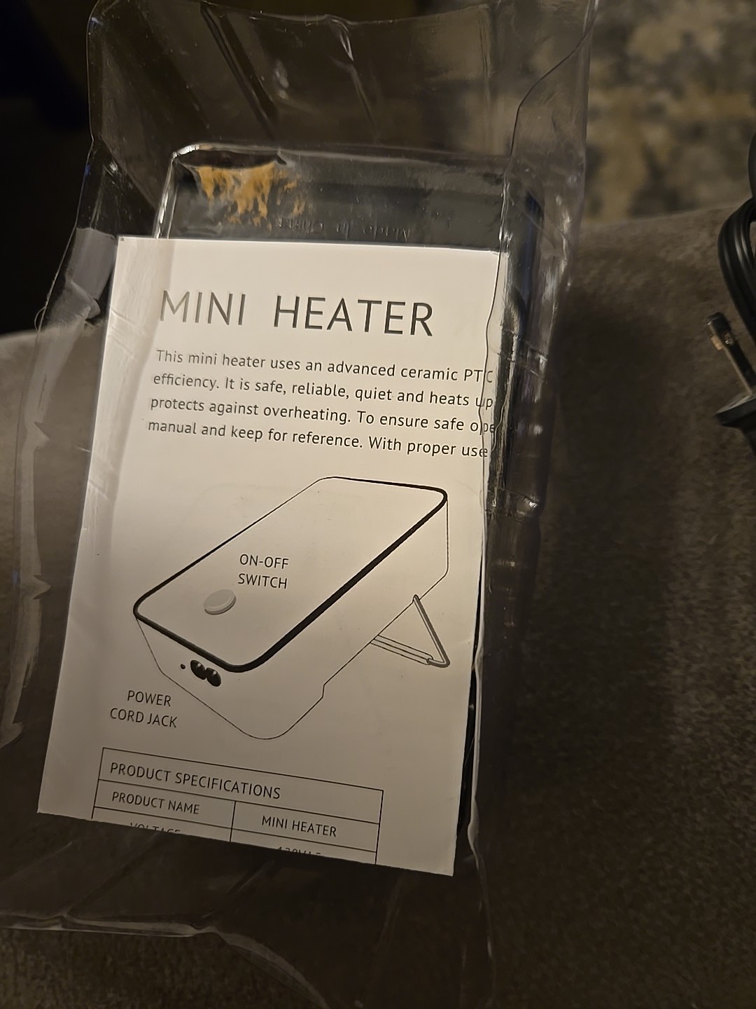 Jamberry Mini Heater For Nails New Open Box