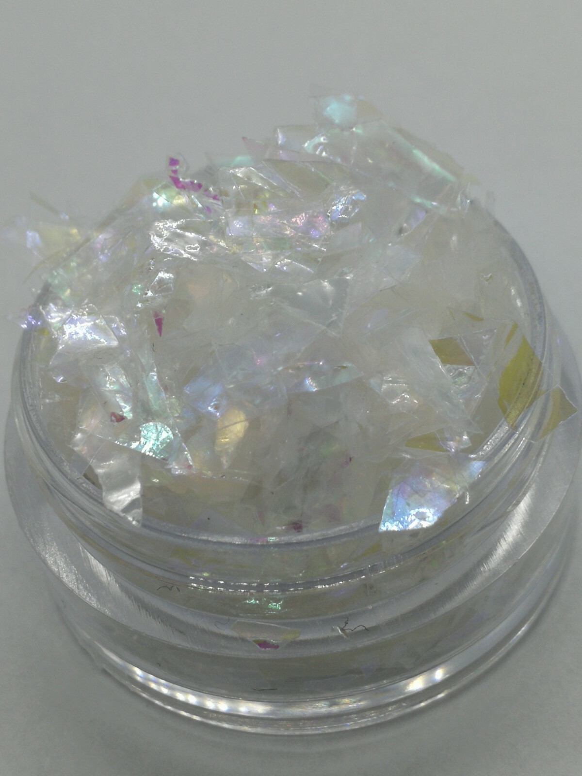 Mylar Shards/flakes, 6 Colours, Nail Art Embellishment, Glitter, UK Seller.