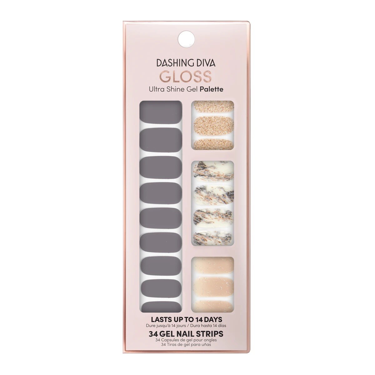 Dashing Diva Gloss Ultra Shine Gel Nail Strips Choose Shades NEW IN BOX +🎁Bonus