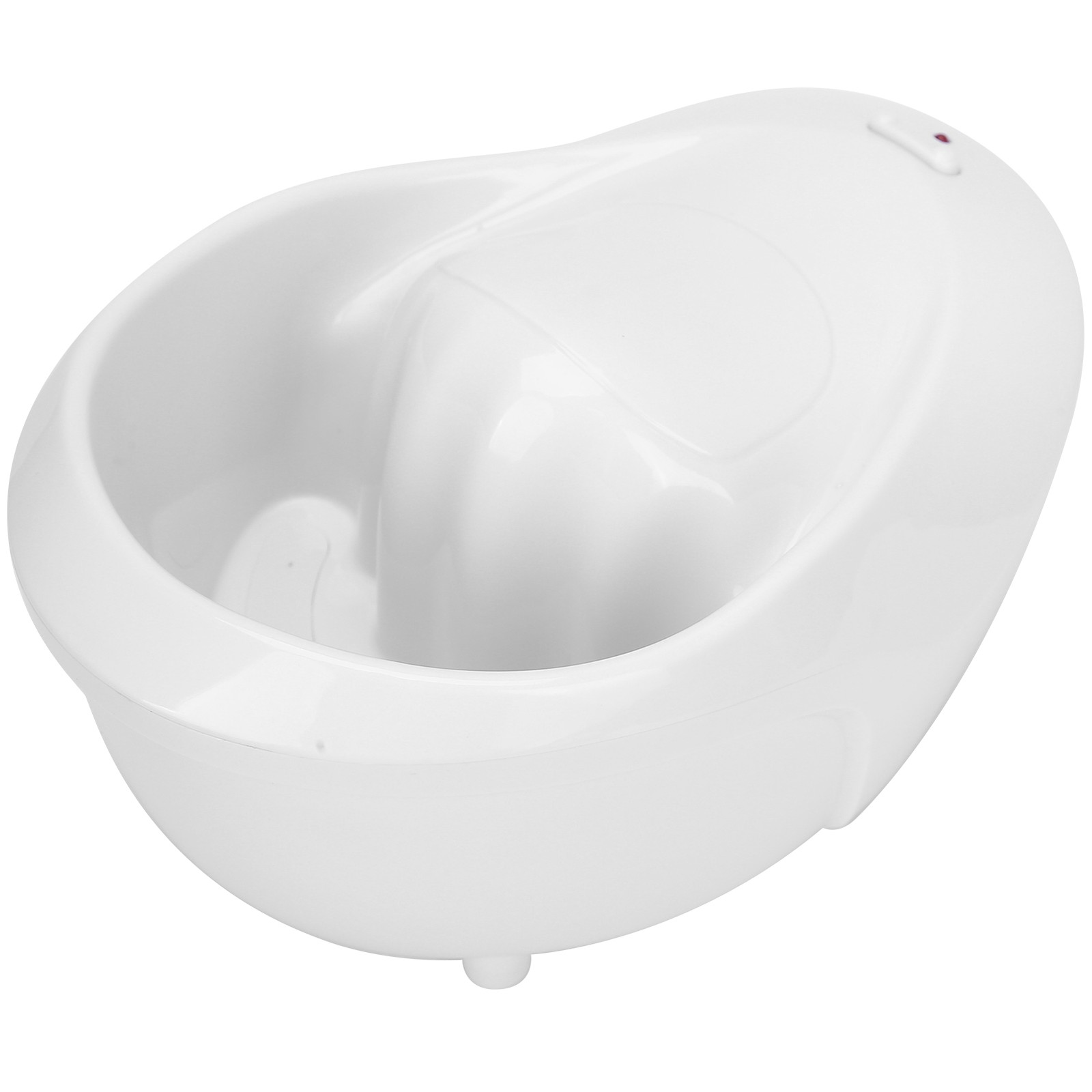 Electric Nail Soaking Bowl Bubble Vibration Hand Spa Massage Machine Manicure US