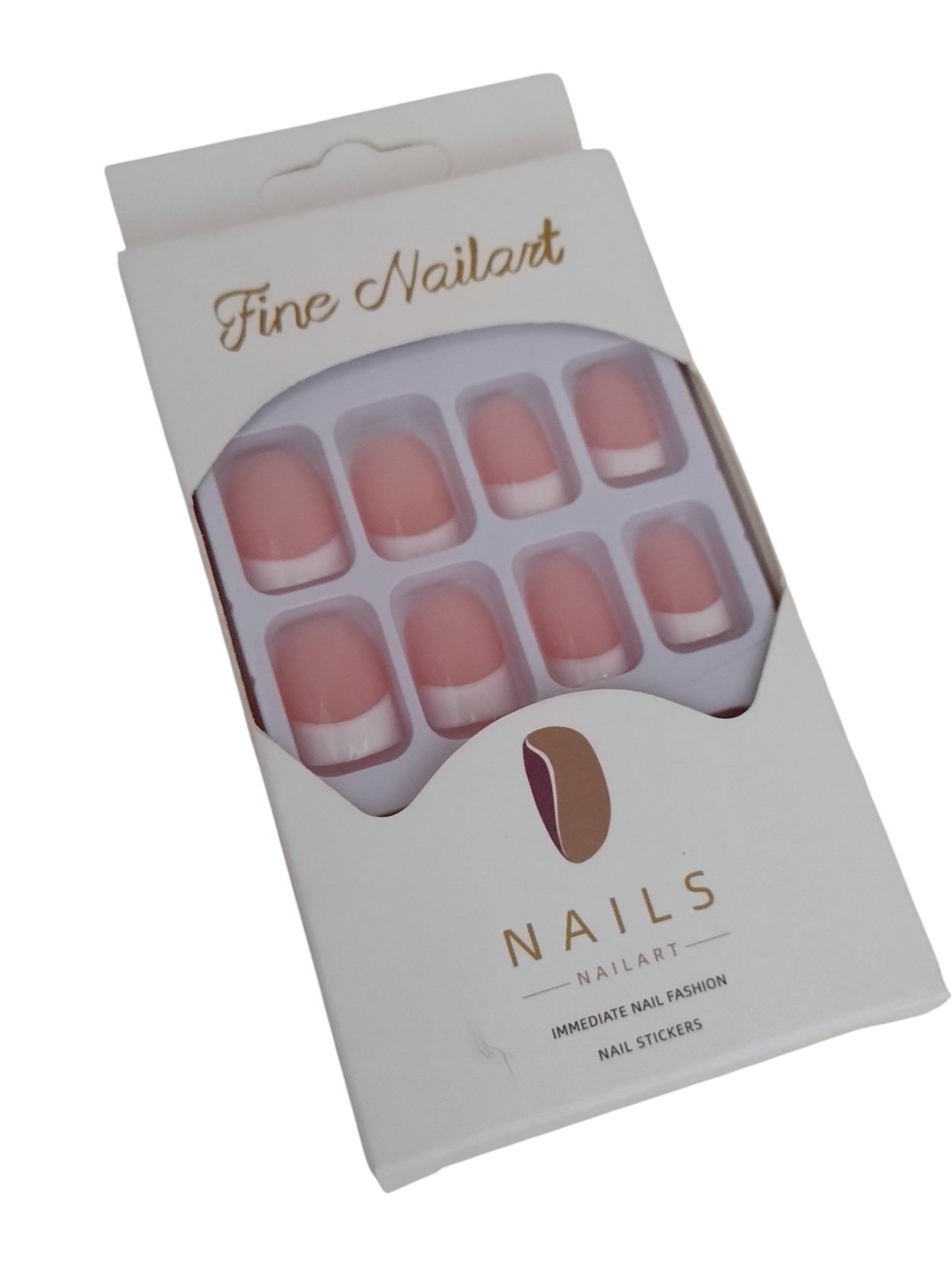 FINE NAILS ART Nailart Immediate Nail Fashion NAIL STICKERS French Tip Manicure