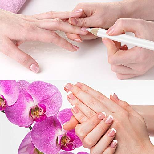2 Pieces White Nail Pencil Nail Whitener Nail Whitening Pencil under Nail Fre…