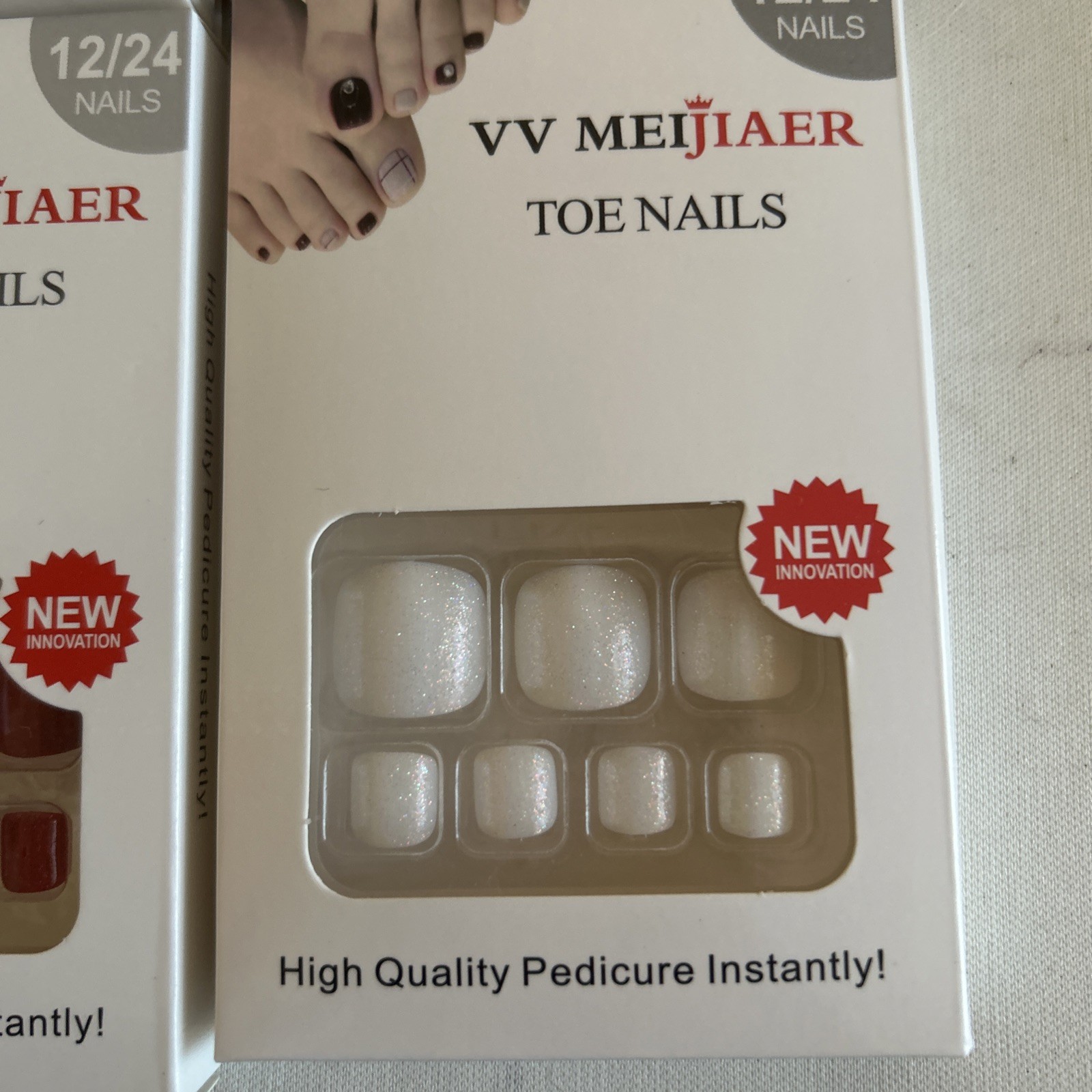 Lot Of 4 VV MEIJIAER Toe Nails (GG)