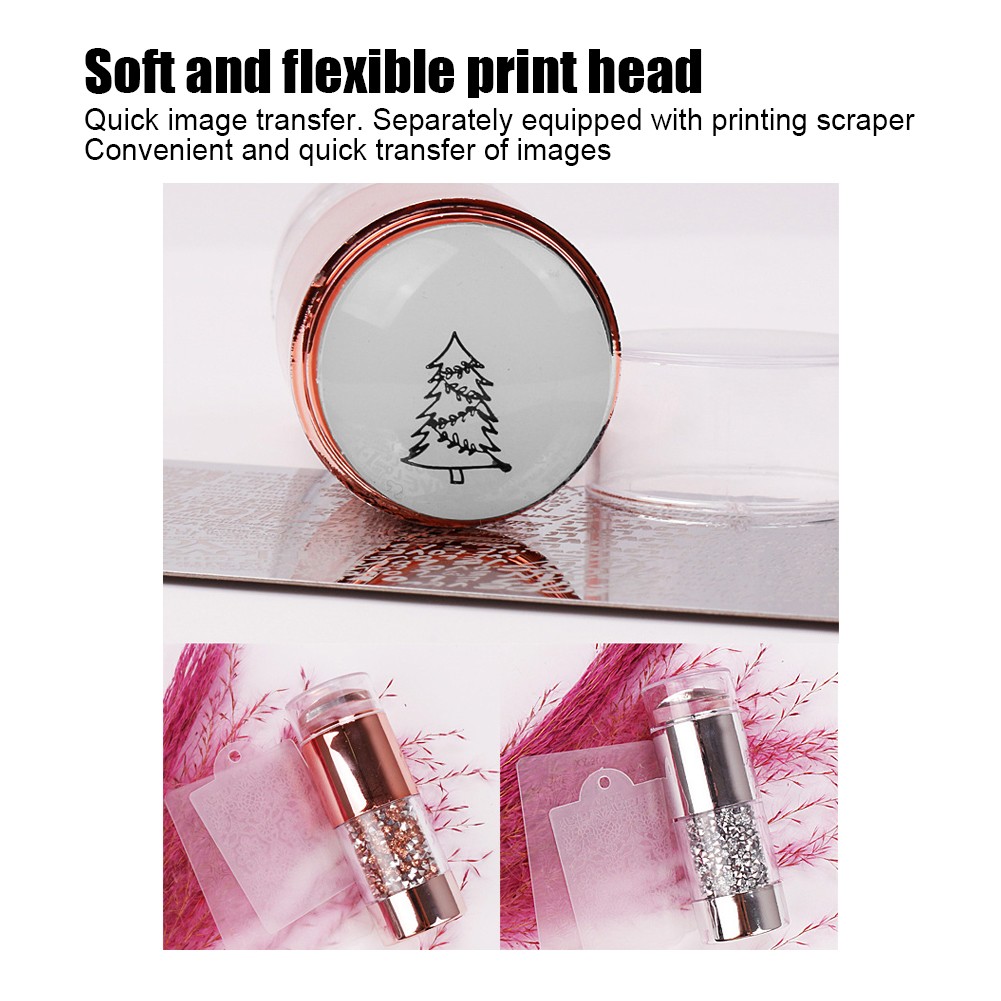 Nail Art Stampers Professional Silicone Double-End For Women