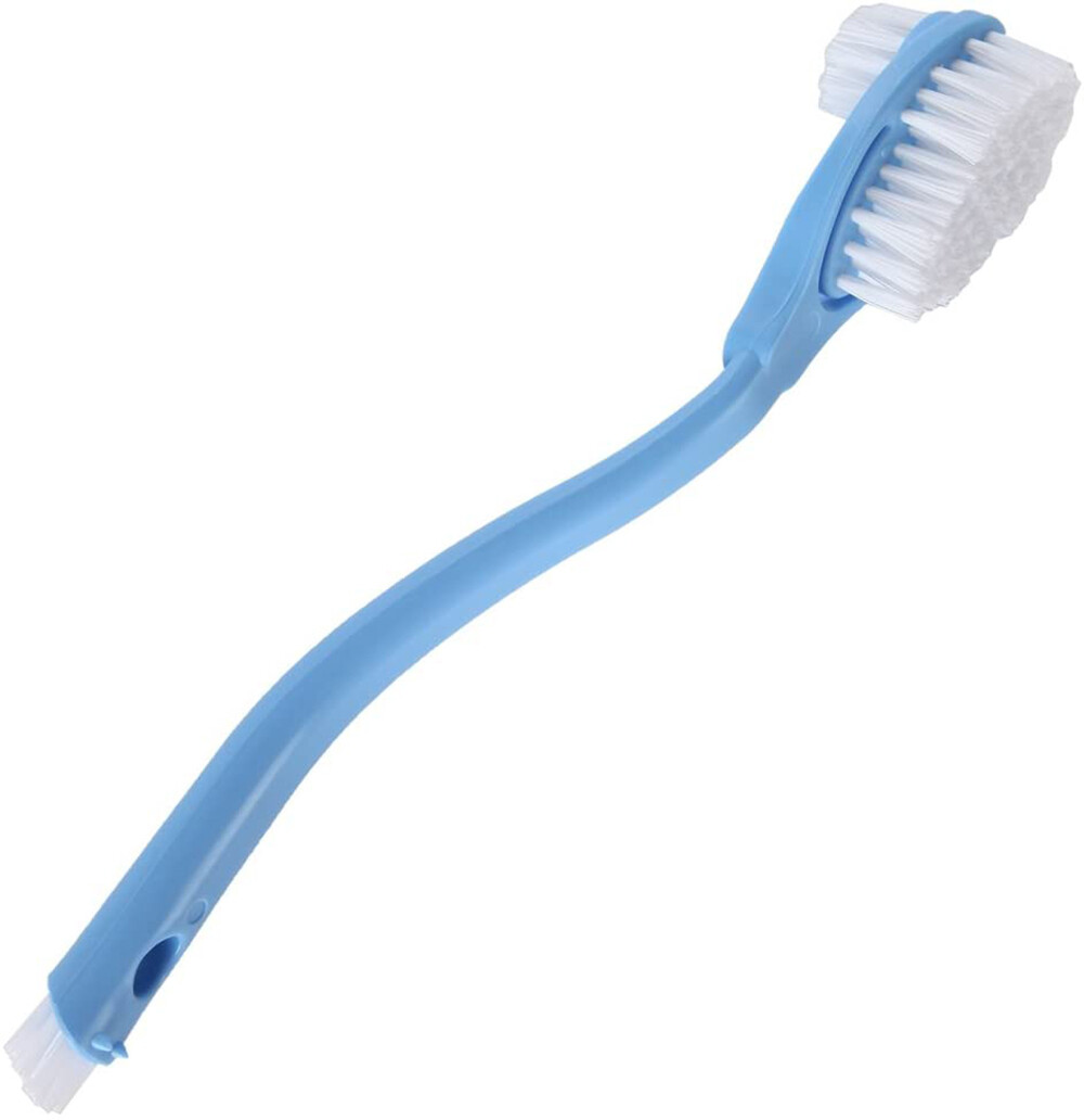 2-Sided 3 Brush Multi-Purpose Brush for Sneakers, Finger Nails, Kitchen & More