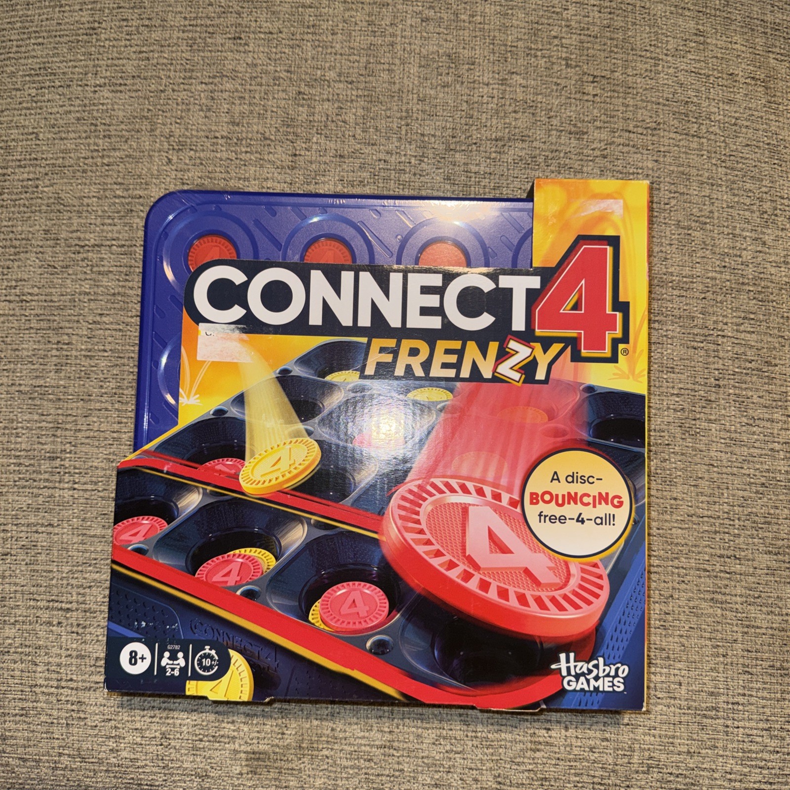 Connect 4 Frenzy Game | Bounce Discs 4 The Win | Family Party Not Applicable