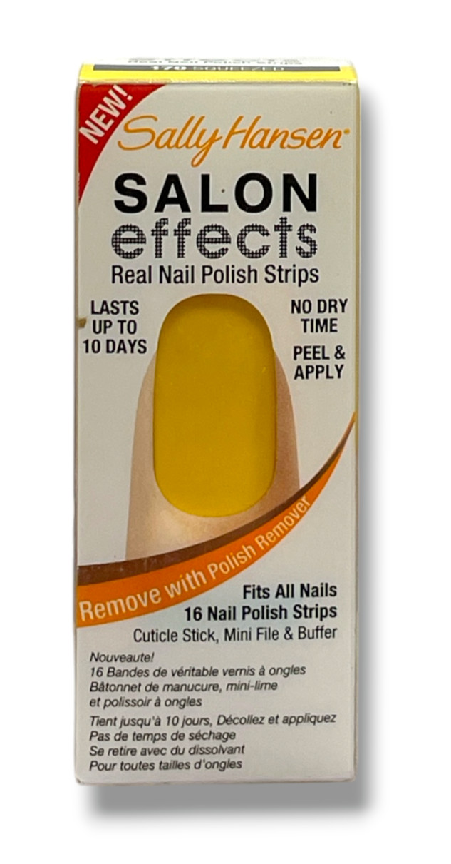 Sally Hansen Salon Effects Real Nail Polish Strips (16 Strips) As Seen In Pics