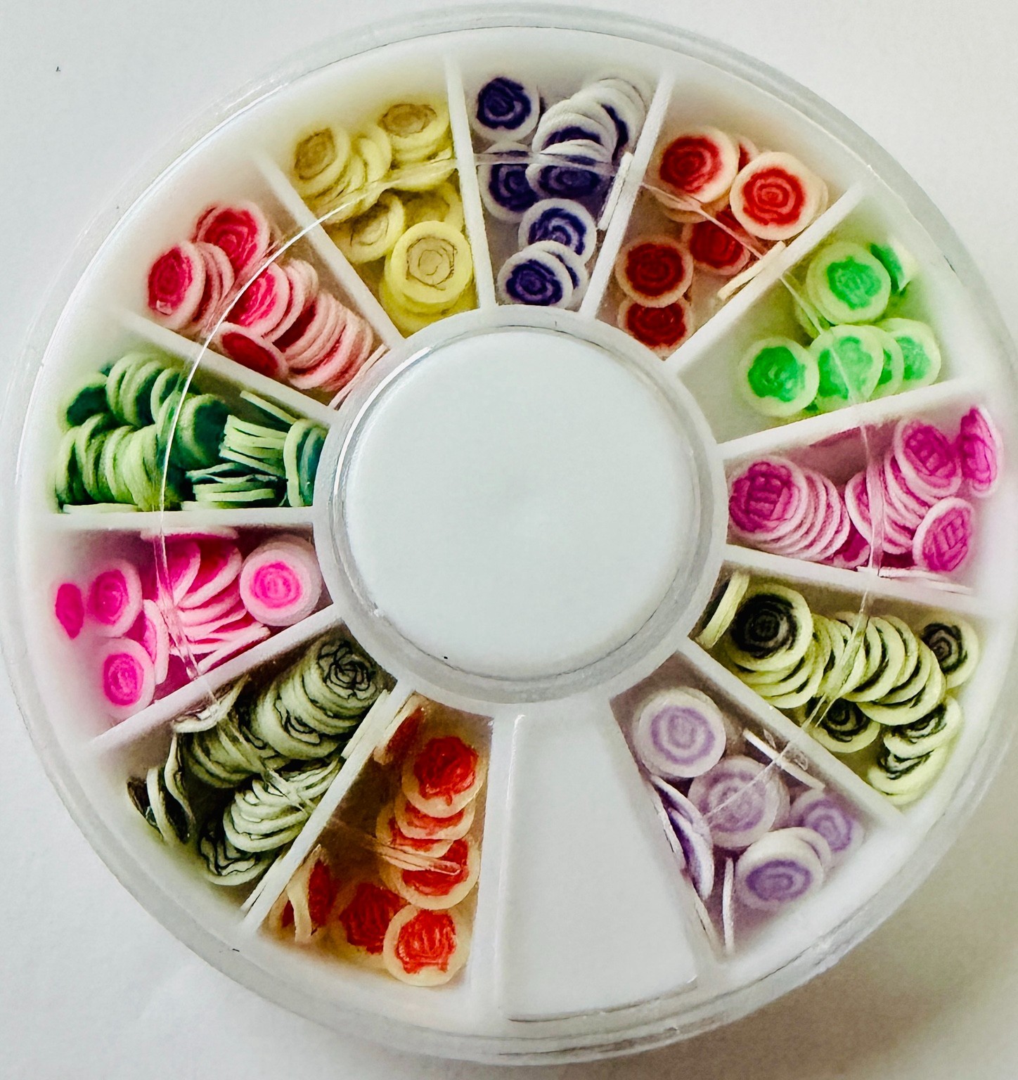 Fimo Dessert Slices Wheel Nail Art Slime Charms Fake Bake Choose Style