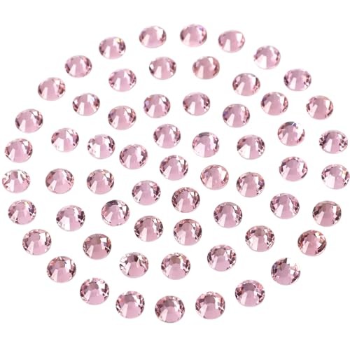 Diamonland SS12 Light Pink Rhinestones 1440pcs Nail Art Crafts