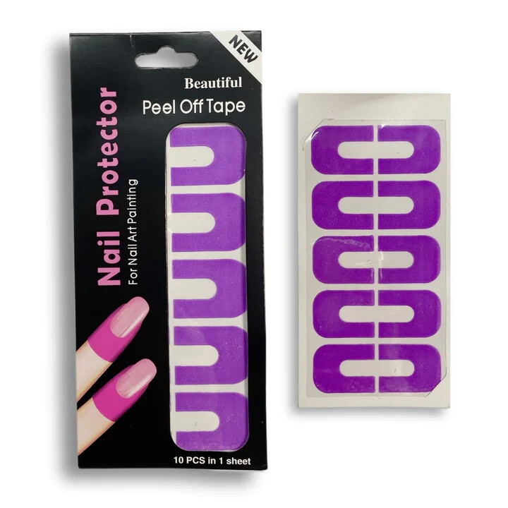 Nail Peel Off Latex Cuticle Tape sheets Palisade Manicure polish Skin Protector