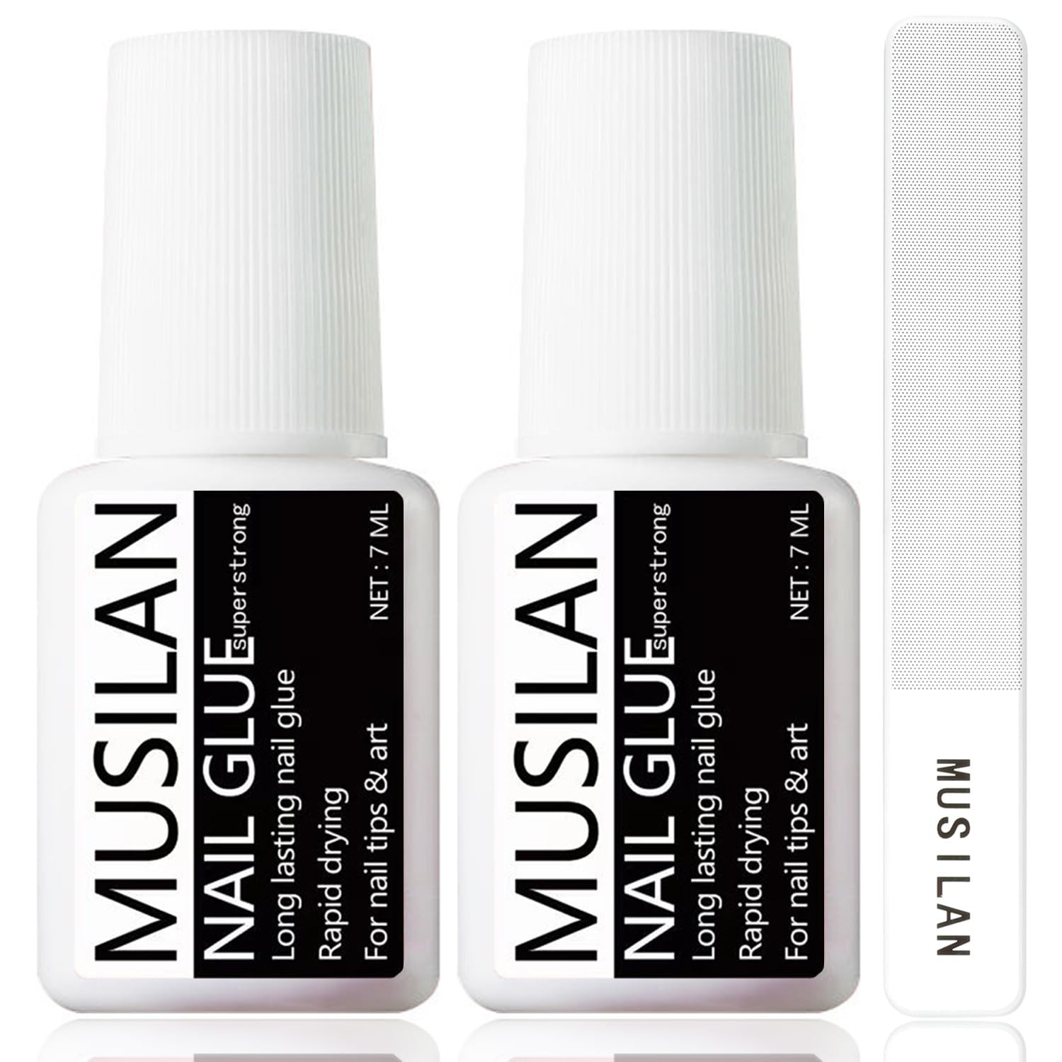 Nail Glue for Press On Nails, Professional Nail Tip Glue, Super Strong Nail G…