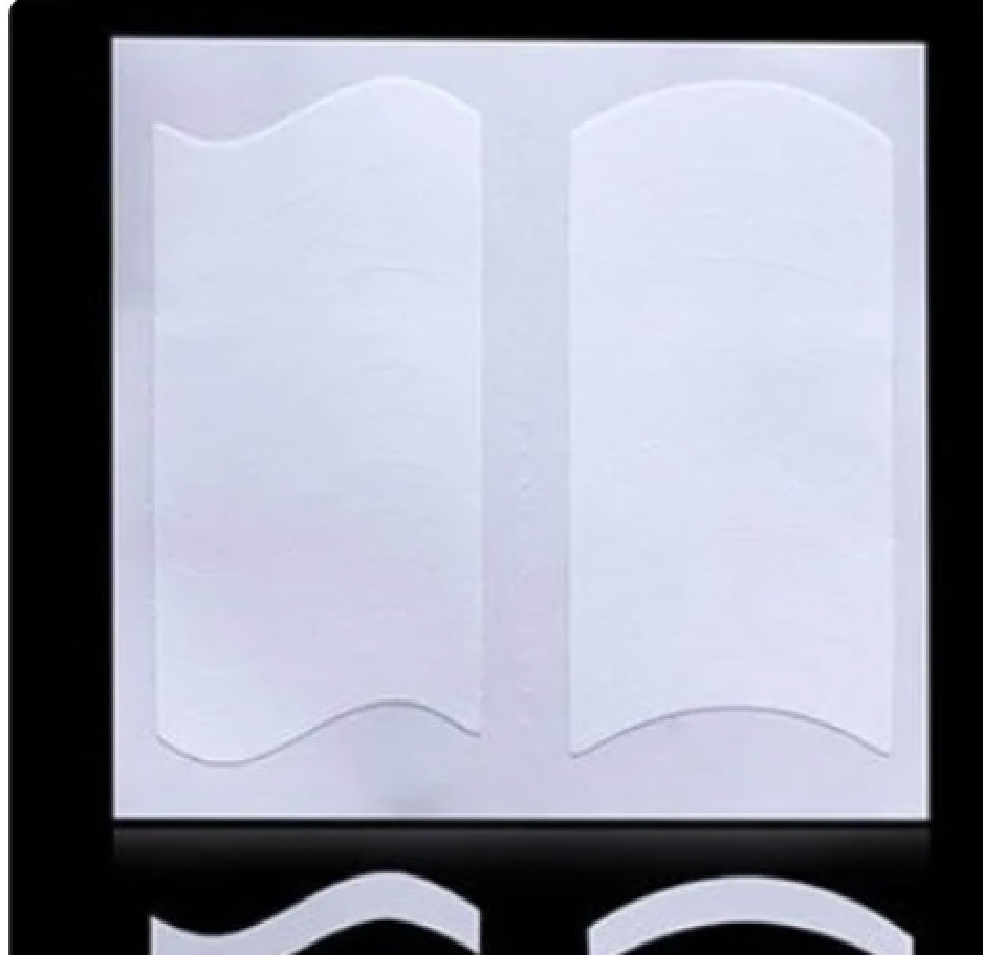 2- 50 Sheets French Tip Guides Sticker Manicure Stripe Edge Nail Art Decor DIY,