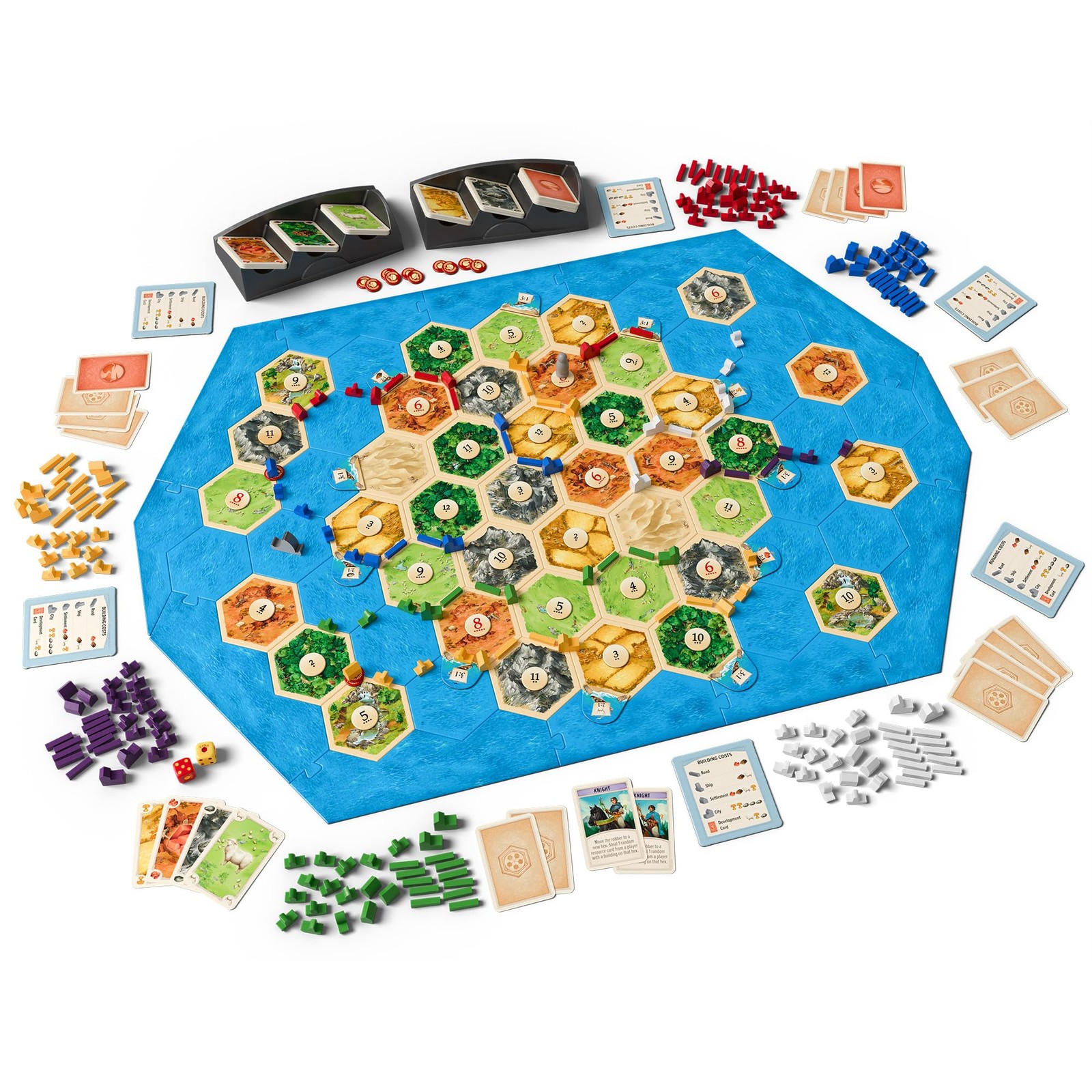 CATAN Seafarers 5-6 Player Board Game 5.8 x 1.69 x 0.1 inches, Multicolor