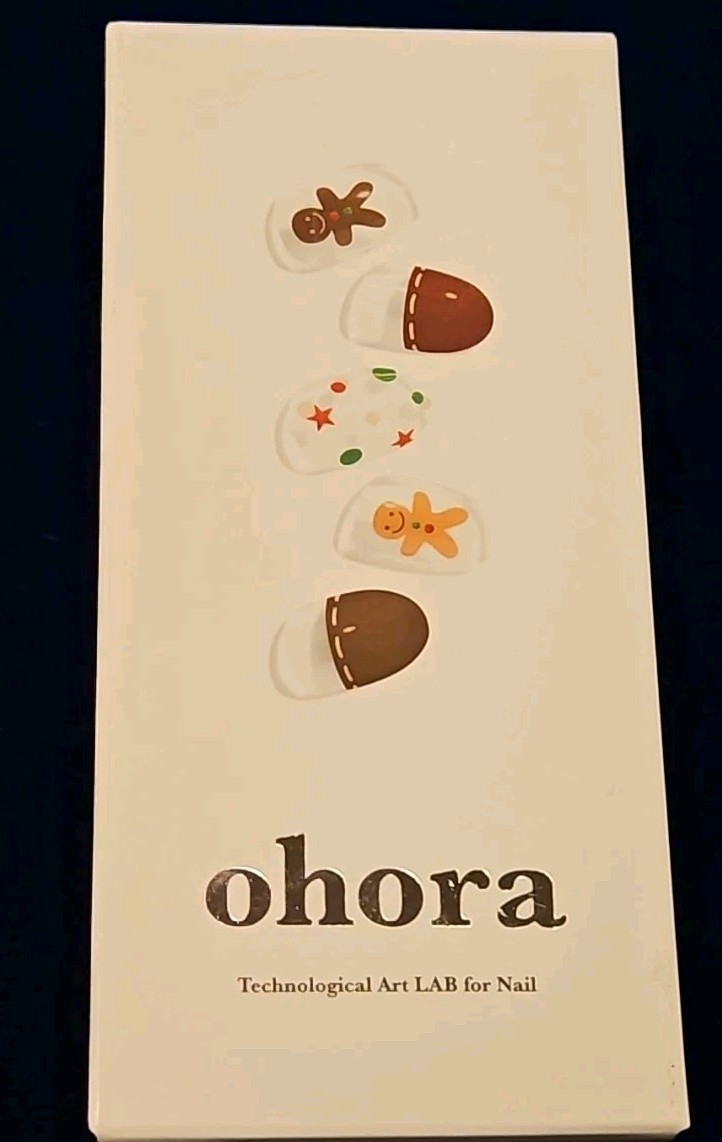 Ohora Nail Semi Cured Gel Nail N Cookieman [New & Sealed] – Nail Art
