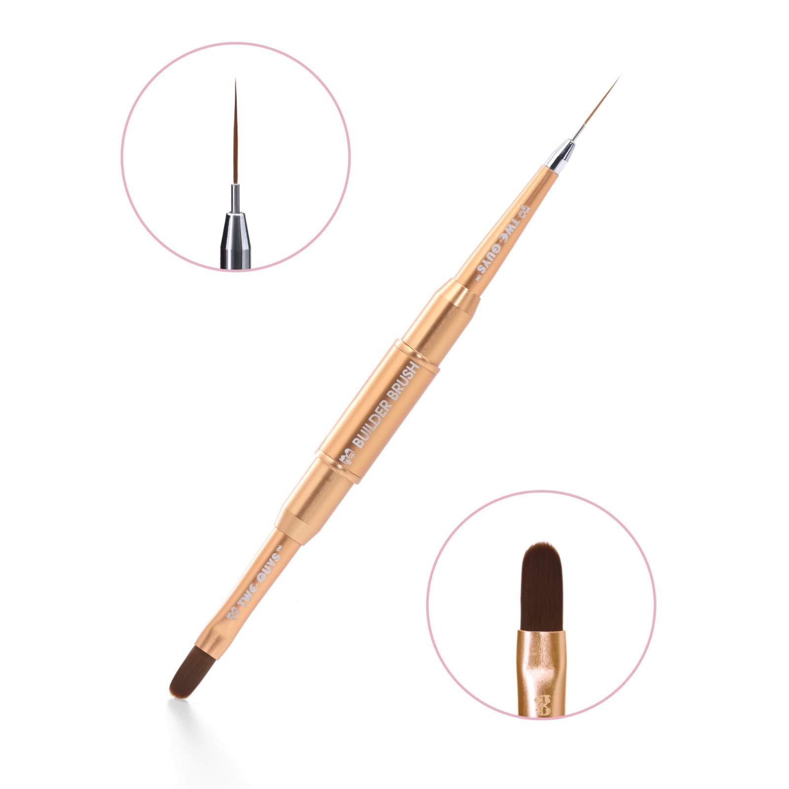 BUILDER BRUSH (Gold / Pink)
